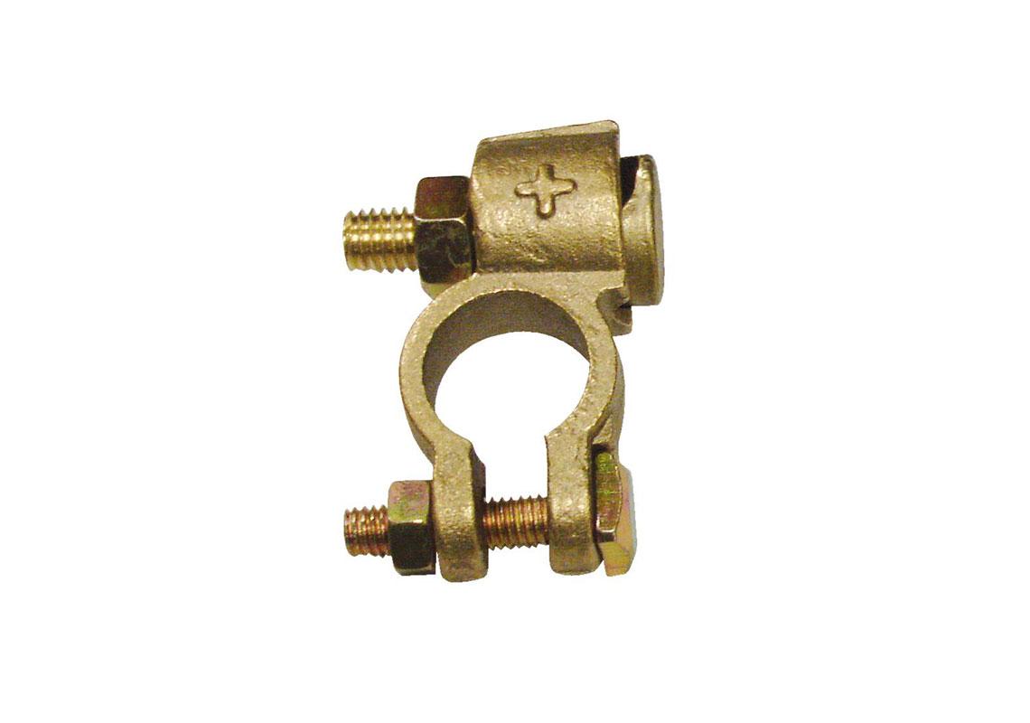 COLLIER DE BATTERIE DOUBLE SERRAGE POUR PL - SECTION 50 (PÔLE +)